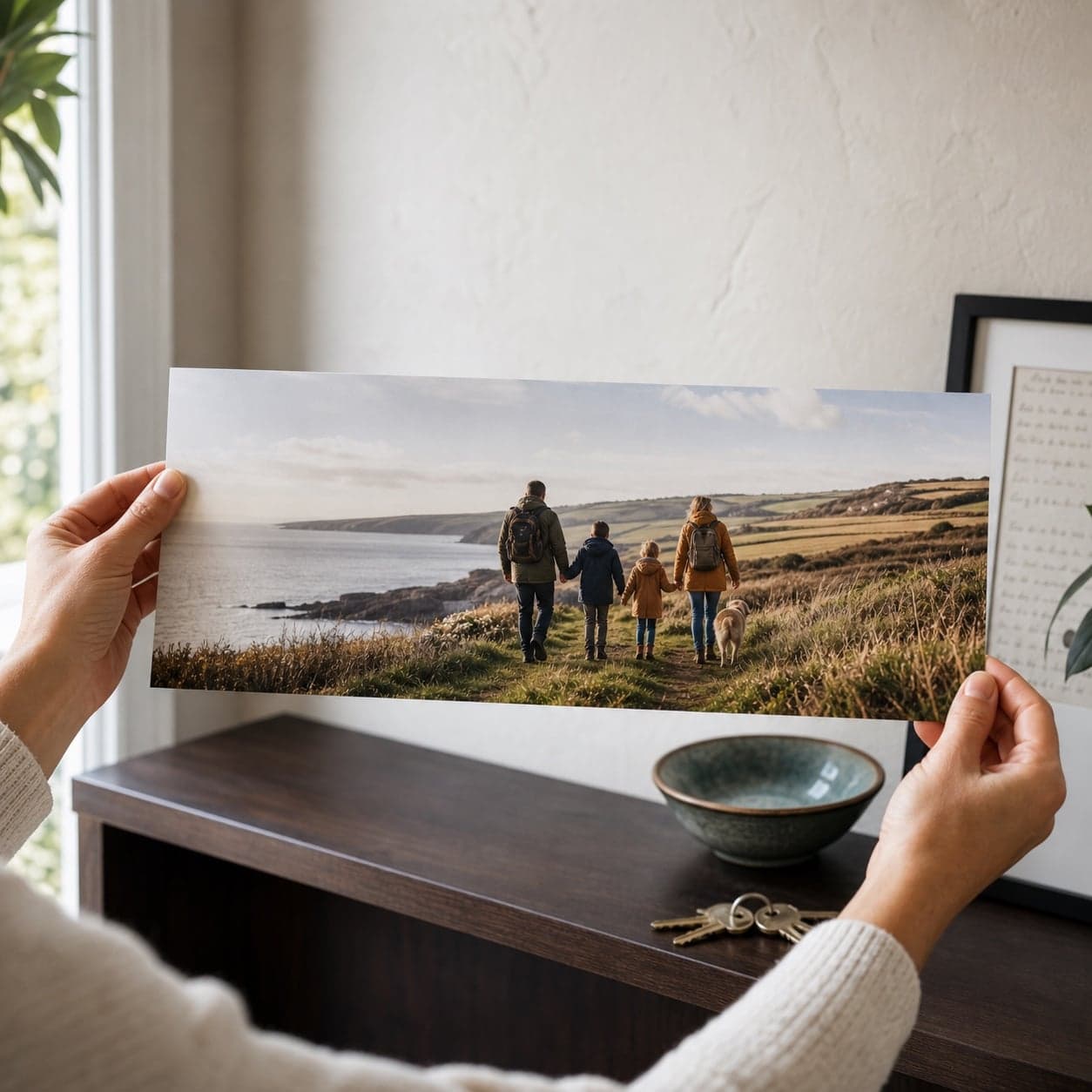 12x6 Panoramic Photo Prints shown as a finished product