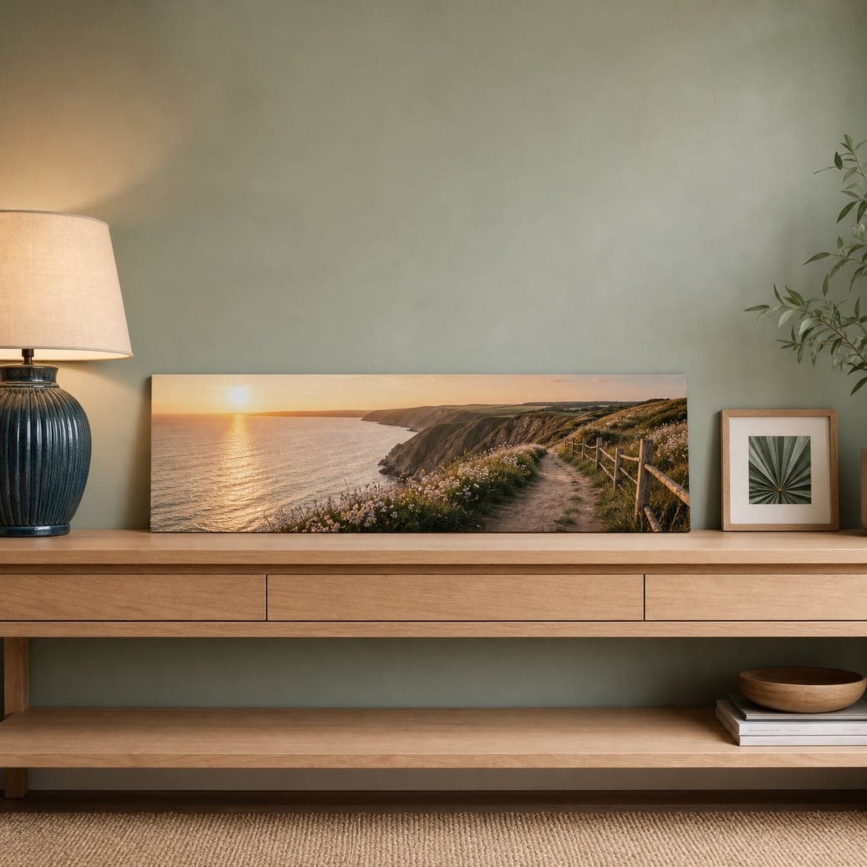 15x5 Panoramic Photo Prints shown as a finished product