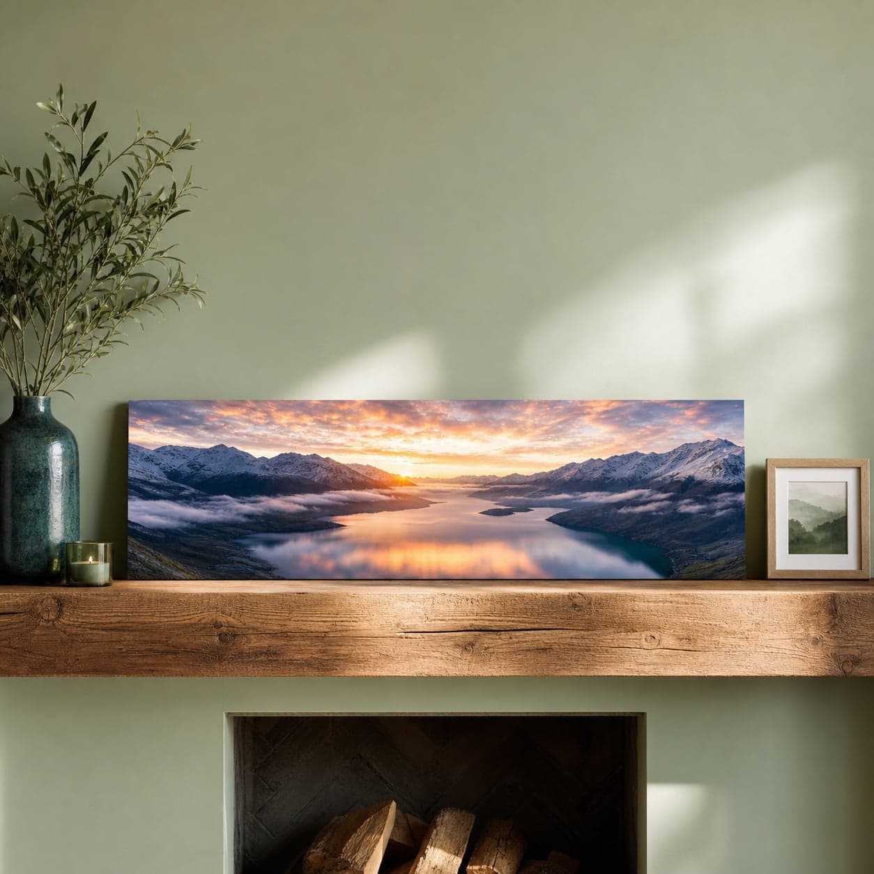 18x6 Panoramic Photo Prints shown as a finished product