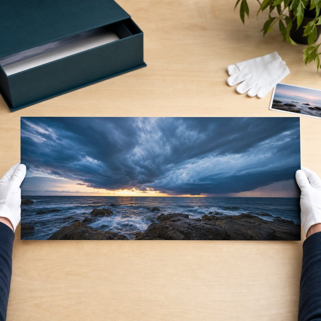 20x10 Panoramic Photo Prints shown as a finished product