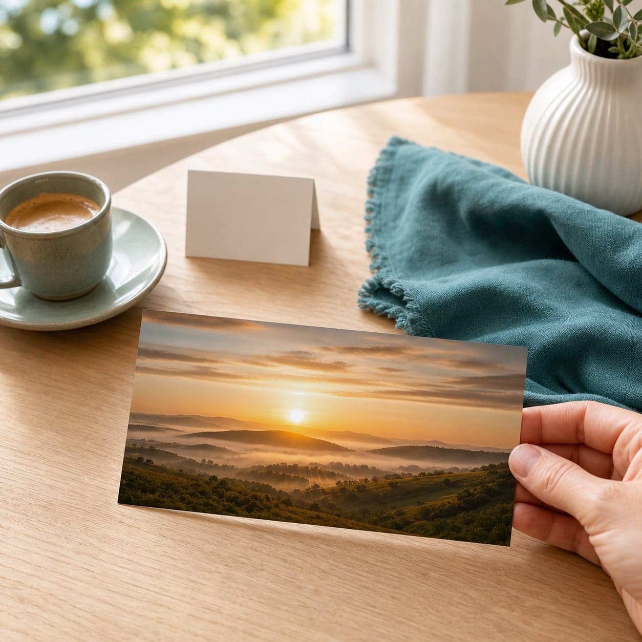 8x4 Panoramic Photo Prints shown as a finished product