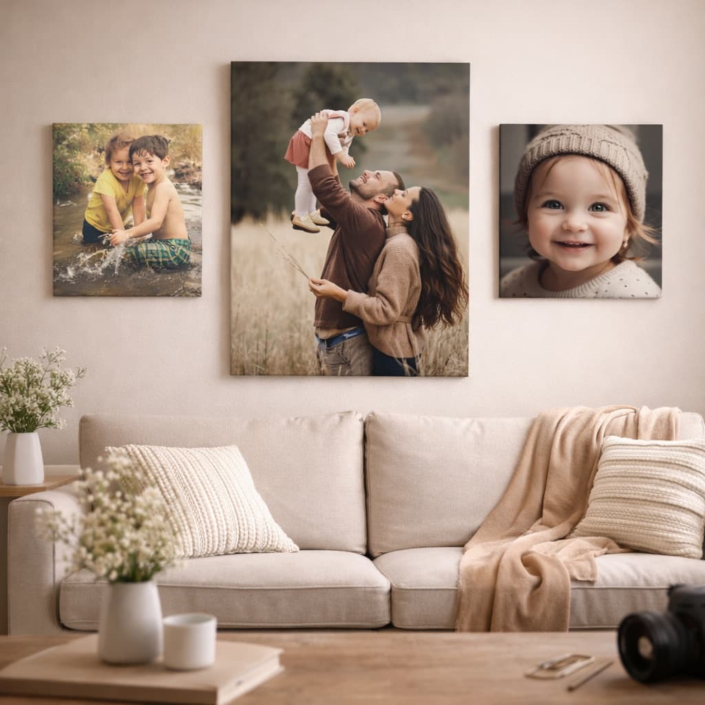 Personalised Canvas Prints for Wall Art