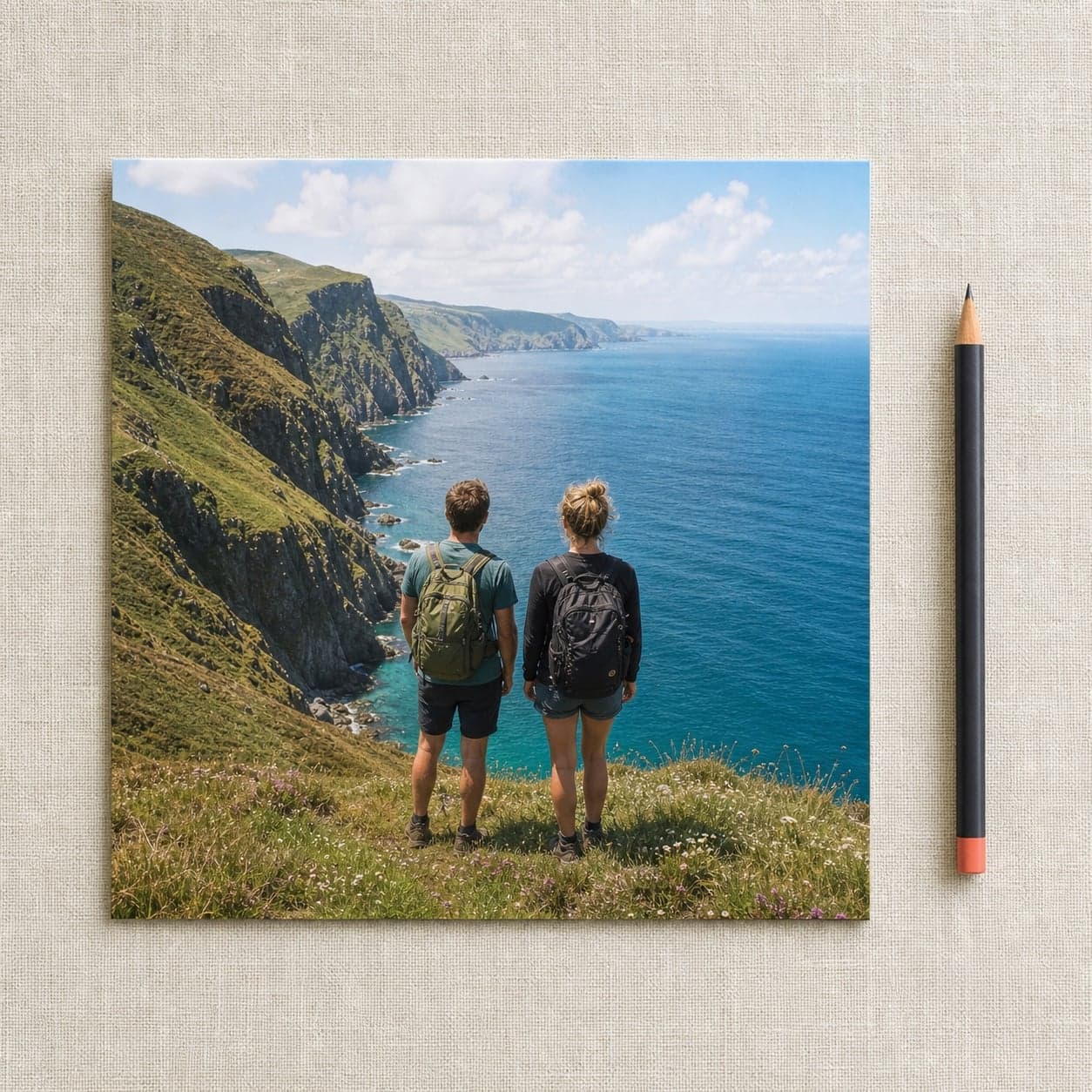 10x10 Photo Prints shown as a finished product
