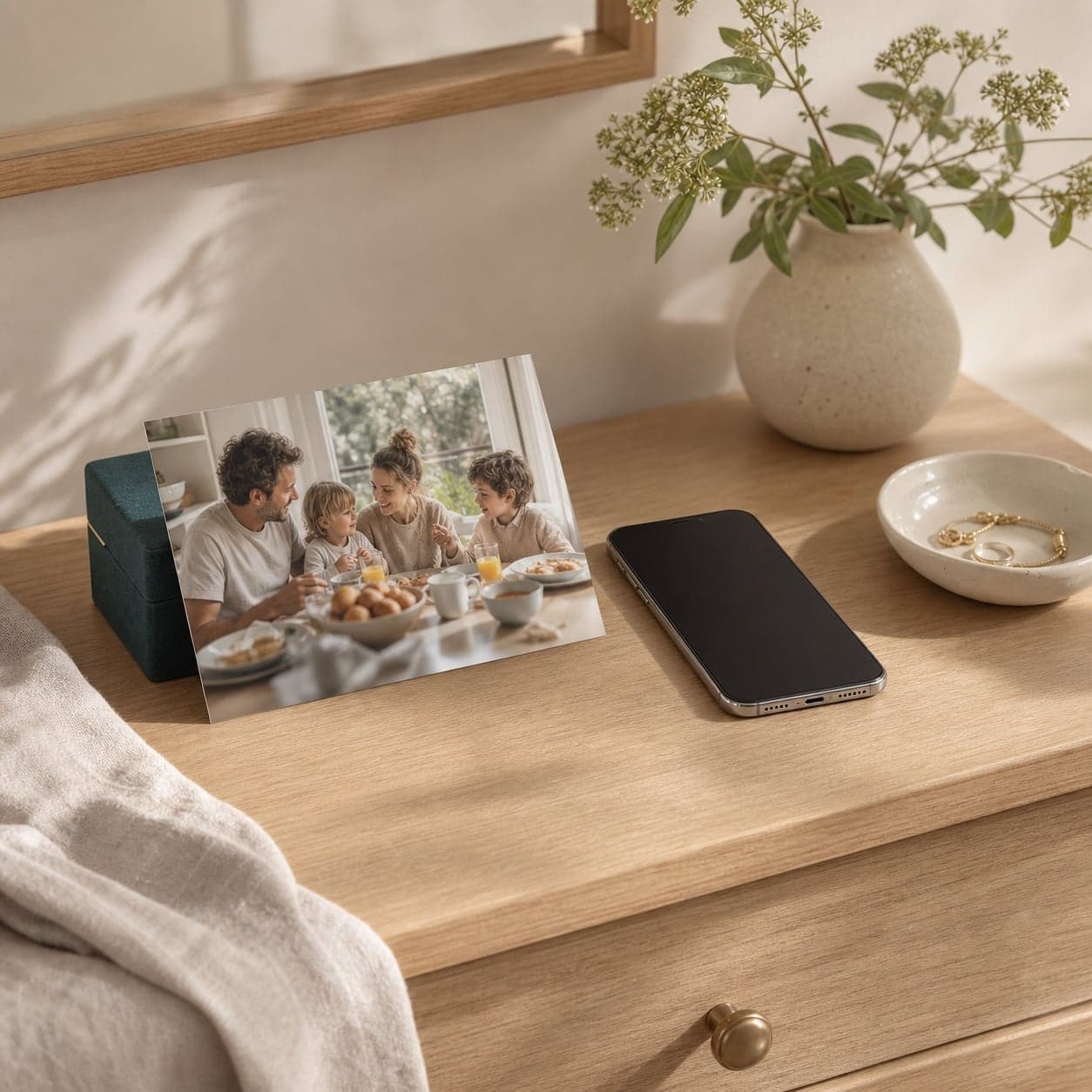 7x5 Photo Prints shown as a finished product