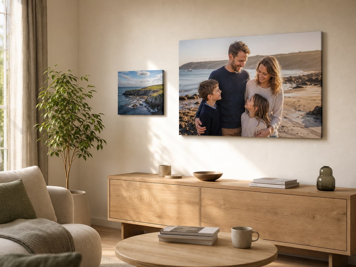 How to Plan a Gallery Wall With Photo Prints