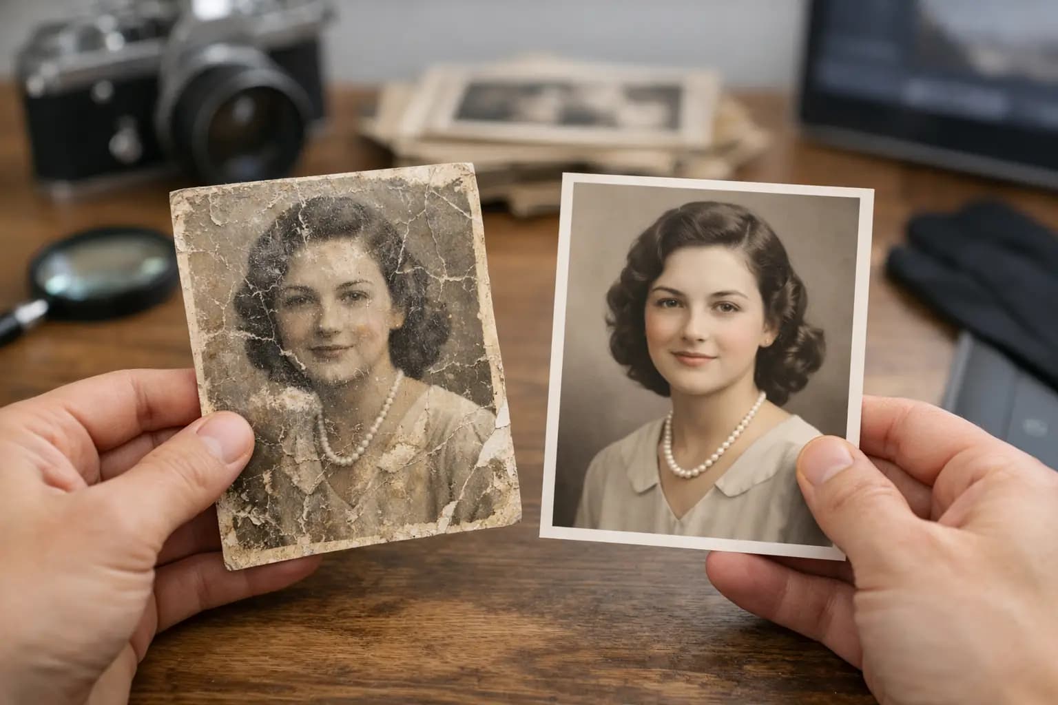 Before and After Photo Restoration Guide