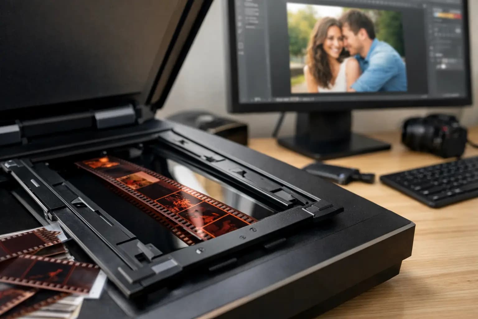How to Scan Negatives to Digital Photos