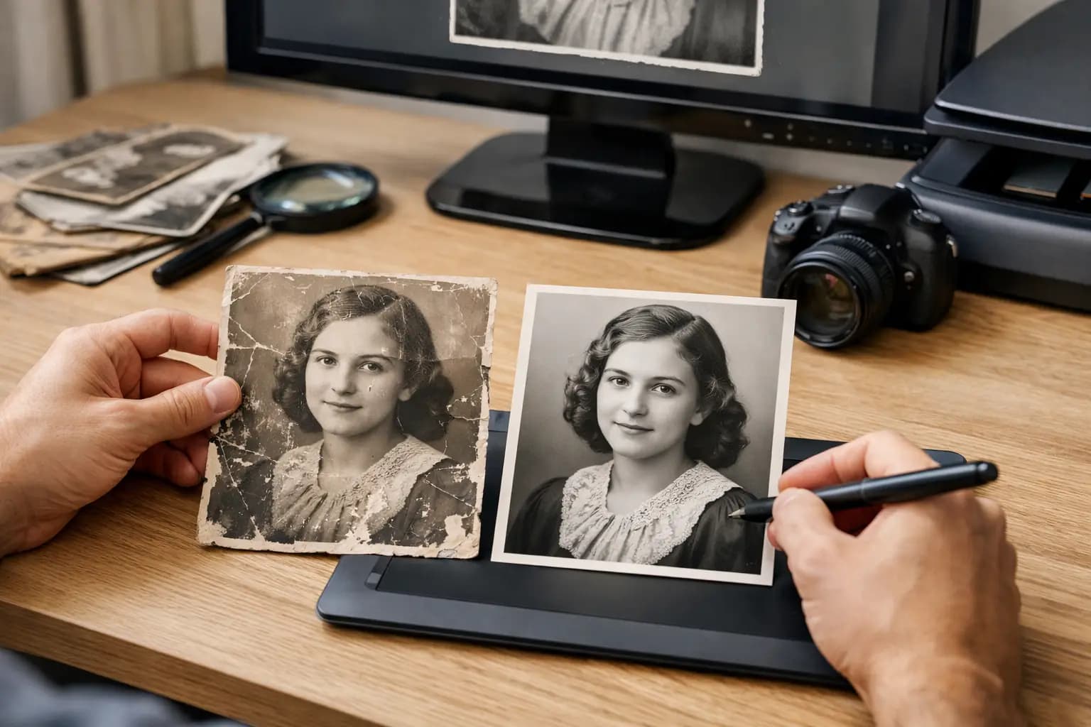 Choosing an Old Photo Restoration Service
